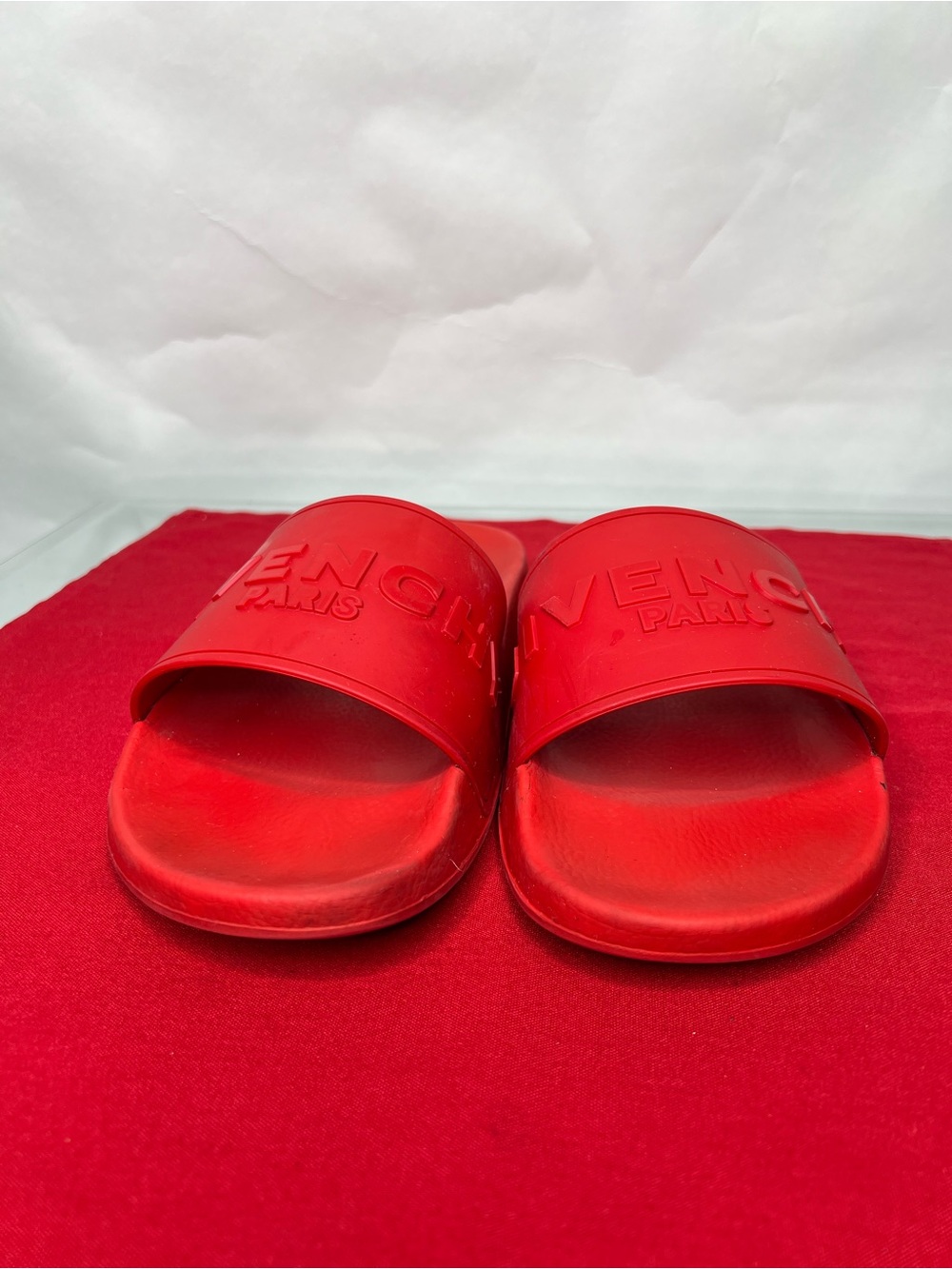 Givenchy Slide Sandals Red 11